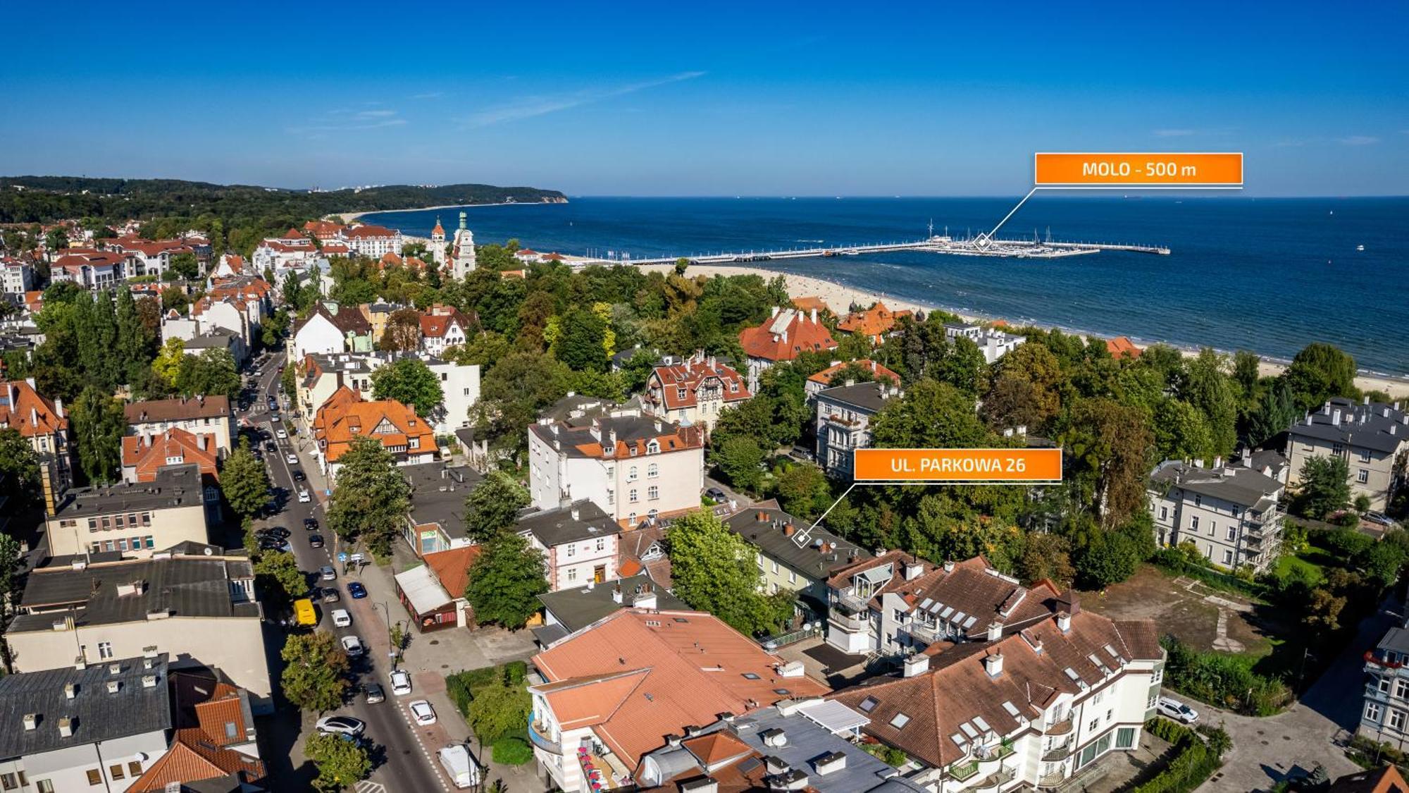 Apartamenty Sun & Snow Parkowa Sopot Exteriör bild